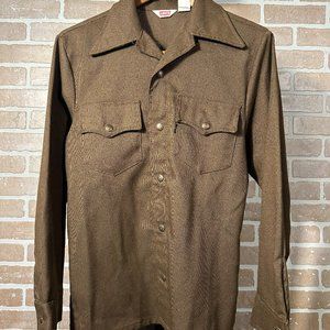 Vintage Levi’s Made In USA Men’s Small Western Button-Up Jacket